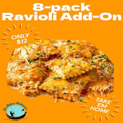 September 26th FRI (6pm) - Raviolis w/ Ricky - Ravioli 8-pack Add-On