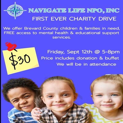 Navigate Life NPO Charity Dinner - Sep 12th FRI (5pm)